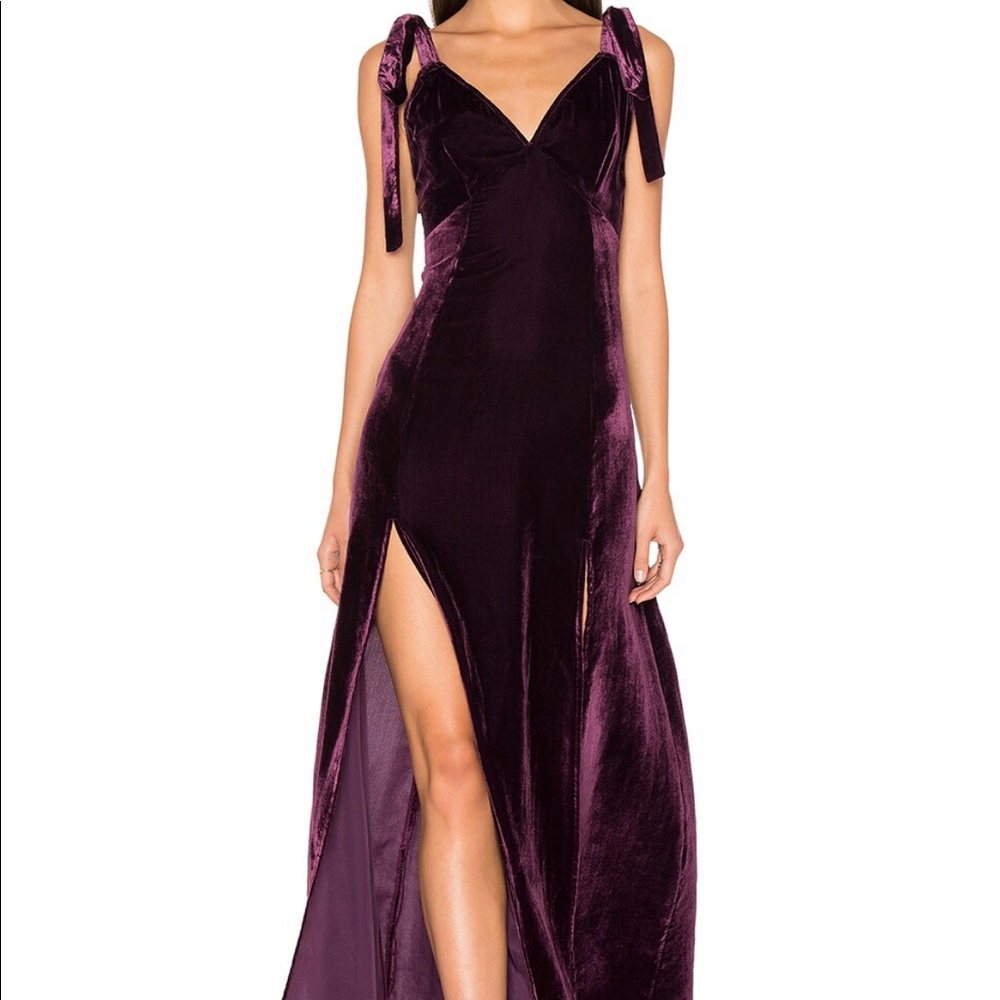 Privacy Please Jupiter Dress in Wine - Picture 1 of 12